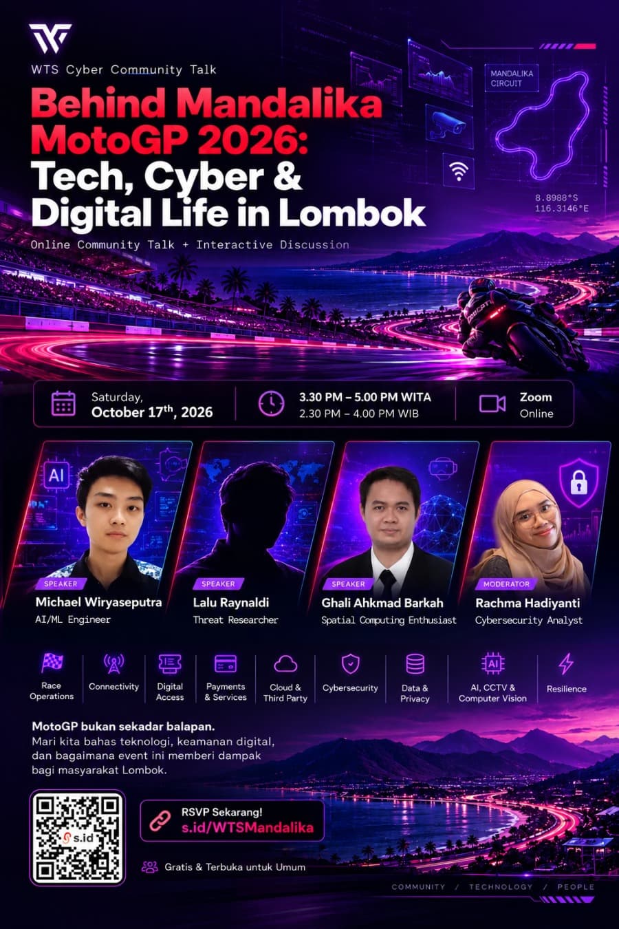 Behind Mandalika MotoGP 2026: Tech, Cyber & Digital Life in Lombok